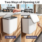 Kitchen Compost Bin with Lid - Image 4