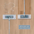 Dust Mop for Floor Cleaning, Magnetic Floor Flat Mop - Image 2