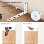 furniture anchors anti-tip baby proofing: Safety Straps Kit - Image 5