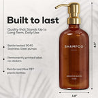 Luxury Shampoo and Conditioner Dispenser Set by Brighter Barns - Image 3