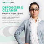 Anti Fog Wipes for Glasses, Binoculars, Face Shields, Ski Masks or Swim Goggles - Image 4
