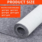 Non-Slip Rug Pads 1/4” Thick, 2x3Ft Waterproof Rugs Non Skid Rug Pad - Image 2