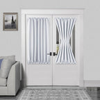 DWCN French Door Curtains – Rod Pocket Thermal Curtain by DWCN