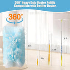 40 Count 360° Heavy Duty Duster Refills Compatible - Image 2