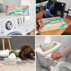 6 Packs Surface Cleaning Wipes Bleach Free, Thick & Large Dispose, All-Purpose - Image 4