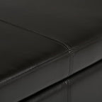 SIMPLIHOME Avalon 48 inch Wide Contemporary Rectangle Storage Ottoman Bench in - Image 9