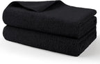 HOMEXCEL Professional Large Microfiber Car Drying Towels 2 Pack, Lint Free by HOMEXCEL