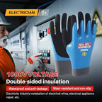 Electrician Gloves 1000V High Voltage, Double Insulated Electrical Gloves - Image 2