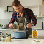 Cornucopia Brands 48oz Square Plastic Jars; Clear Rectangular 6-Cup Canisters - Image 9
