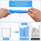 JIEYAO 300 Pcs Disposable Dish Cloths, Non-Woven Cleaning Towels Reusable - Image 2