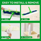 ‌60 Pack Dry Sweeping Cloths for Swiffer Sweeper XL Replacement - Image 6