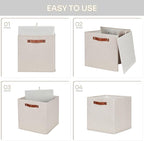 HNZIGE Foldable Storage Cubes Bins - Image 2