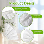 12 Pack Handheld Steam Cleaner Pads Replacement Bissell Steam Shot, McCulloch - Image 3