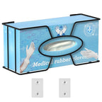 Glove Box Holder for Wall Mount, Disposable Glove Dispenser, Metal Box by Alyoen