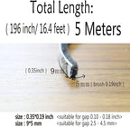 Felt Weather Stripping Door Seal Brush - Image 2