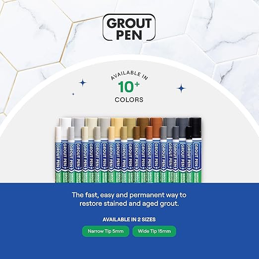 Grout Pen Grey Tile Paint Marker: Waterproof Grout Paint, Tile Grout Colorant - Image 9
