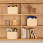 Small Organizing Baskets for Cubes Shelf, 9.7x9.7x7.1 Inch Rope Woven Storage - Image 4