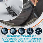 Sealegend 47-Piece 52-Feet Dryer Vent Cleaner Kit, Dryer Cleaning Tools - Image 5