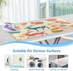 Red Deer Christmas Sweet Ironing Mat Thickened Ironing Blanket Travel Portable - Image 5