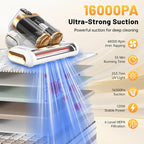 Bed Vacuum Cleaner, 16Kpa Mattress Vacuum Cleaner - Image 2