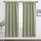 RYB HOME Sage Green 72 inch Curtains by RYBHOME