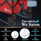 Sekey 220L Collapsible Foldable Wagon - Image 3
