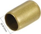 uxcell 20pcs Rubber End Caps 13mm ID Vinyl Round Tube Bolt Cap Cover Thread - Image 3