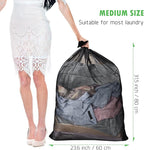 2 Pack Mesh Laundry Bags 24 x 32 inch Laundry Garment Bag Mesh Large Lingerie - Image 2