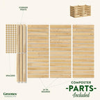 Greenes Fence Cedar Wood Composter - Image 5