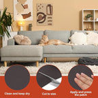 PATIKIL Leather Patches Tape for Furniture, 3.2 x 61 Inch Self Adhesive Vinyl - Image 3