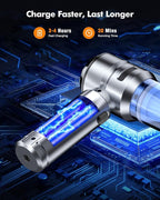 Car Vacuum, 3 Suction Modes, Portable Mini Cordless Cleaner - Image 4