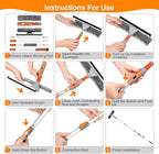 LOMIDA 2-in-1 Window Squeegee Cleaner - Image 3