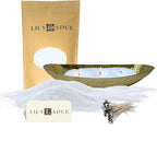 LILY LADUE Sand Candle Kit - 1Lb/16Oz Pearled Candles Sand and Wicks by Unknown