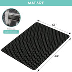 Vicwe Office Chair Mat for Hardwood Floor, Gaming Chair Mat for Hardwood - Image 7
