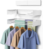 Laundry Drying Rack, Collapsible Wall Mounted Clothes Drying Rack by Unknown