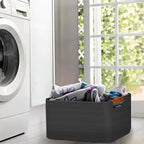 Large Collapsible Laundry Basket, Clothes Hamper - Image 4