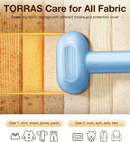 TORRAS Dual-Head Fabric Shaver, Longest Durability & 50ml Large Capacity - Image 6