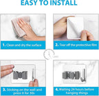 Mop Broom Holder No Drill, Mop Broom Organizer Wall Mounted Heavy Duty - Image 6
