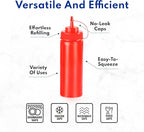 New Star Foodservice Squeeze Bottles, Wide Mouth, 32 oz - Image 7