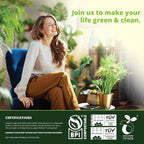 Simply Bio 30-33 Gallon Compostable Trash Bags Liners Flat-Top, Heavy Duty - Image 6