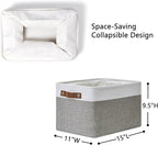DULLEMELO Fabric Baskets for Storage, Organizing Baskets for Shelves, Fabric - Image 2