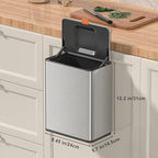 Mbillion Kitchen Compost Bin Hanging Trash Can - Image 5
