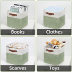 DULLEMELO Storage Baskets for Organizing, Fabric Storage Cubes for Dog Toy Box - Image 4