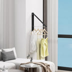 Clothes Drying Rack for Laundry Drying Rack Wall Mounted Clothes Hanger Rack - Image 3