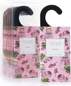 ROSE COTTAGE Large 12 Packs Rose Hanging Closet Deodorizer Air Freshener Long by ROSECOTTAGE