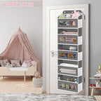Over The Door Organizer, 5 Shelves Closet Door Hanging Storage and Organizer - Image 5