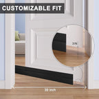 Door Draft Stopper, Door Sweep for Bottom of Door, Weather Stripping Door Seal - Image 8