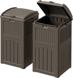 Devoko 33 Gallon Outdoor Trash Can by DEVOKO