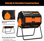 Compost Tumbler, Easy Assemble & Efficient Outdoor Compost Bin, 45 Gallon/170 - Image 8