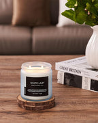 M&SENSE Jasmine & Clean Cotton Spring Scented Candle, 11.6oz Aromatherapy Gifts - Image 5